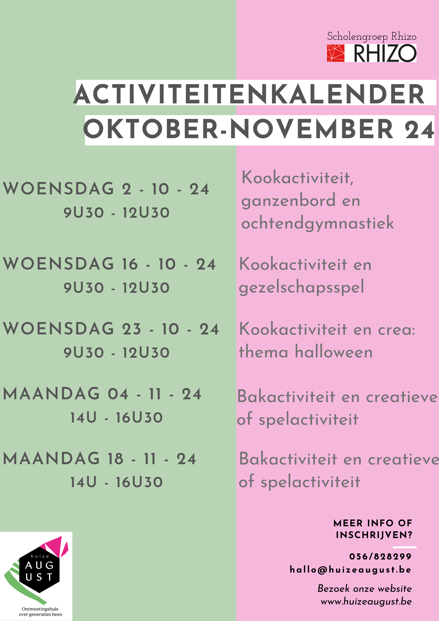 kalender oktobernovember 2024